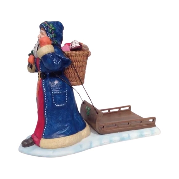 Party Lite Candle Holder Santa Sled P8571 Christmas - Picture 4 of 11